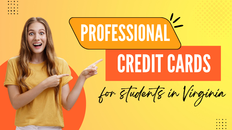 Professional credit cards for students in Virginia